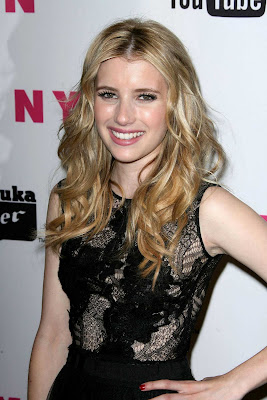 Hot Emma Roberts Sexiest Transparent Dress Pictures