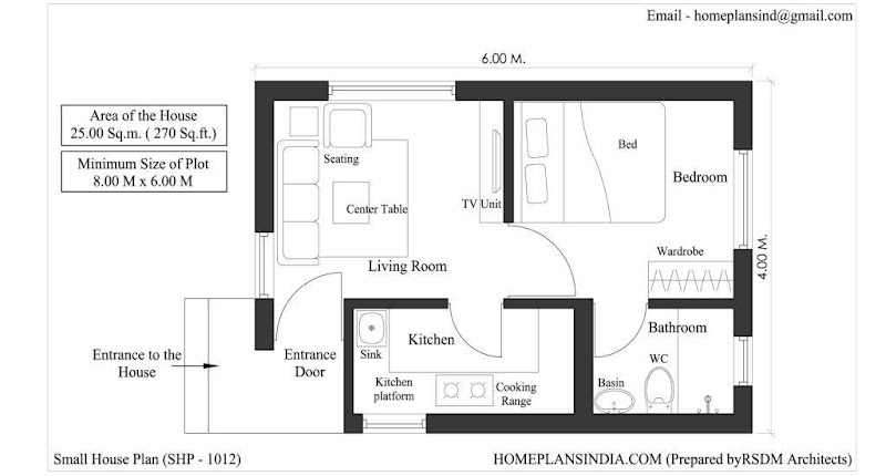 Newest 54+ Small House Plans Free Download