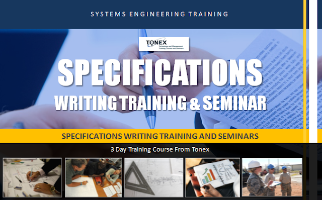  Specifications writing training and seminar 