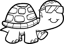 Glasses Turtles Coloring Pages Ideas