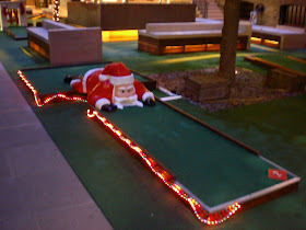 2009 Christmas Crazy Golf Challenge at Devonshire Square in London