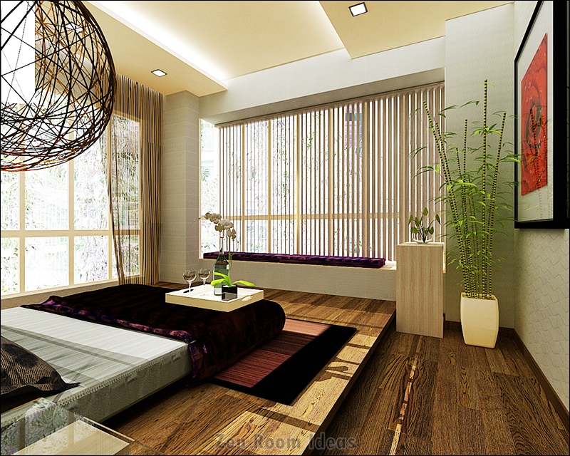 Zen Type Bedroom Decor Interior Design