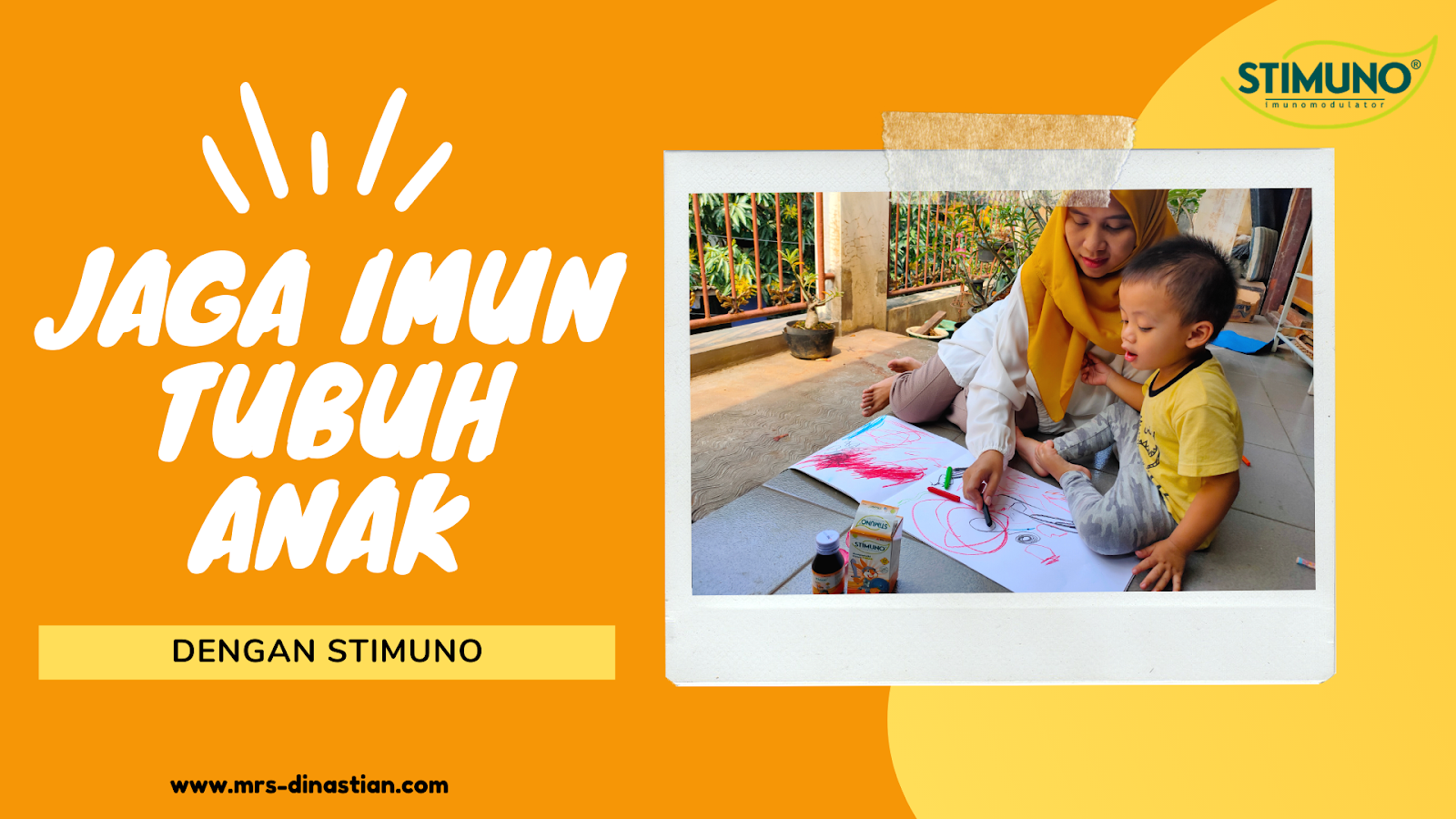 Jaga Imun Tubuh Anak dengan Stimuno