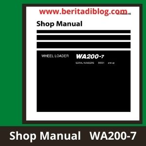 WA200-7 wheel loader komatsu shop manual