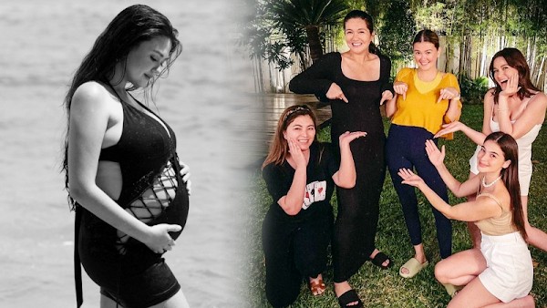 Angelica Panganiban thanks closest friends for joining her in the most amazing 9 months of her life!