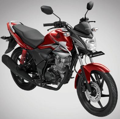 Gambar Honda Megapro Warna Merah Sporty 
