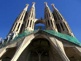 Sagrada Familia designed by Gaudí