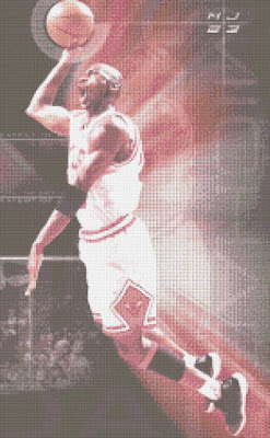 Michael Jordan free cross stitch