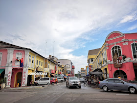 Muar Glutton Street 麻坡贪吃街 in Muar, Johor, Malaysia