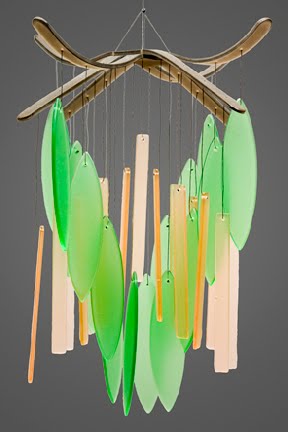 glass wind chimes. If you love stained glass wind