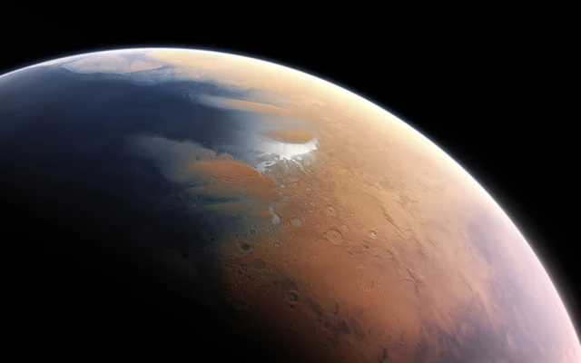  Papel de parede grátis Planeta Marte para PC, Notebook, iPhone, Android e Tablet.