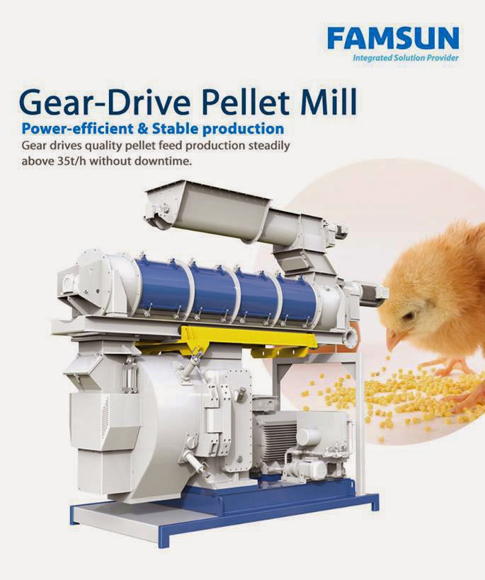 Gear-Drive ‎Pellet Mill