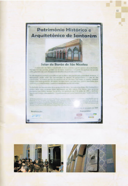 PATRIMÔNIO HISTÓRICO E ARQUITETÔNICO DE SANTARÉM