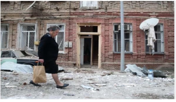 Azerbaijan's president calls the international community his forces
