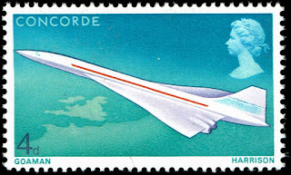 Great Britain Concorde in Flight