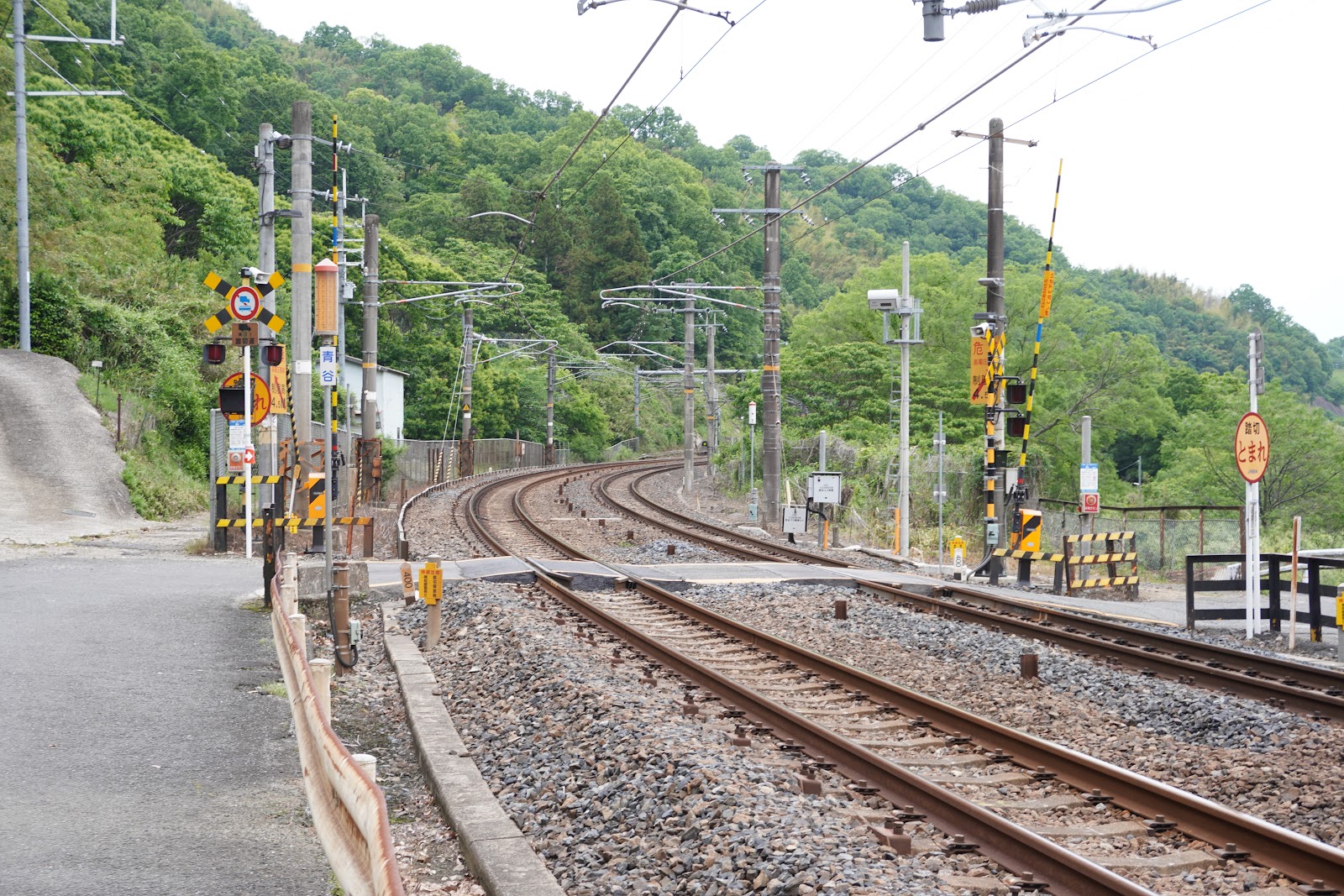 関西本線 踏切