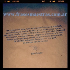 frases de Julio Cortázar