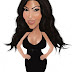 Kim Kardashian Caricature Picture: Art Drawing of Kim Kardashian