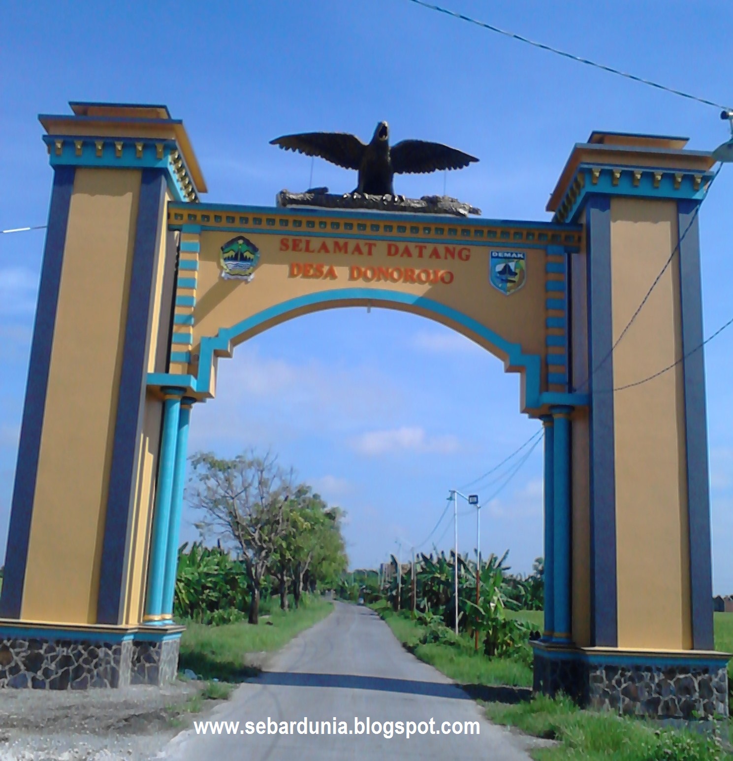  Gapura Desa Donorojo Demak Fotopedia