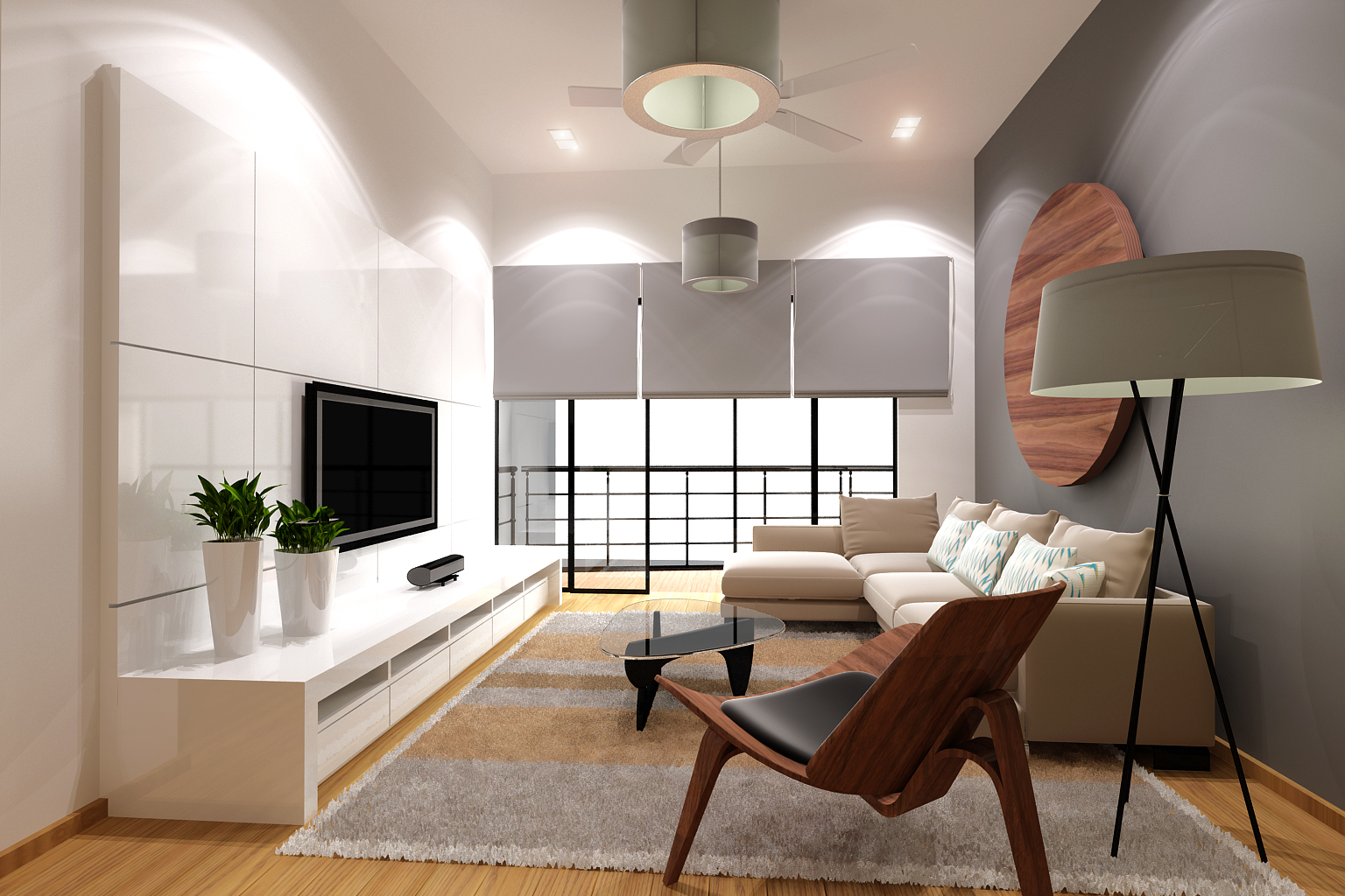 Japanese Style Apartment Interior Design