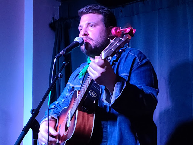 Adam Najemian at Two Bridges Luncheonette on April 9 (photograph by Ira Zadikow)