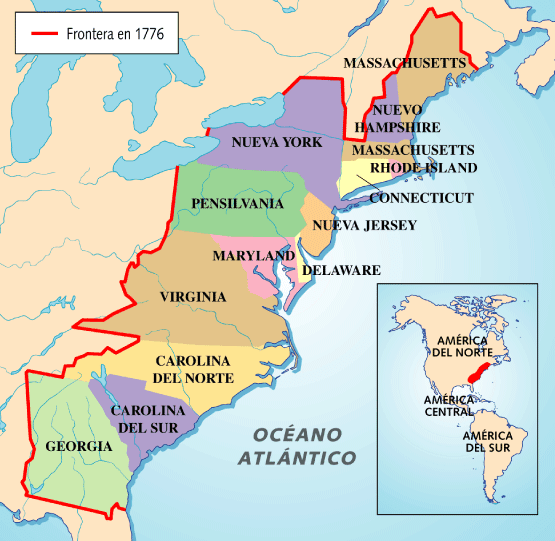 Mapa dos Estados Unidos Mapas da América