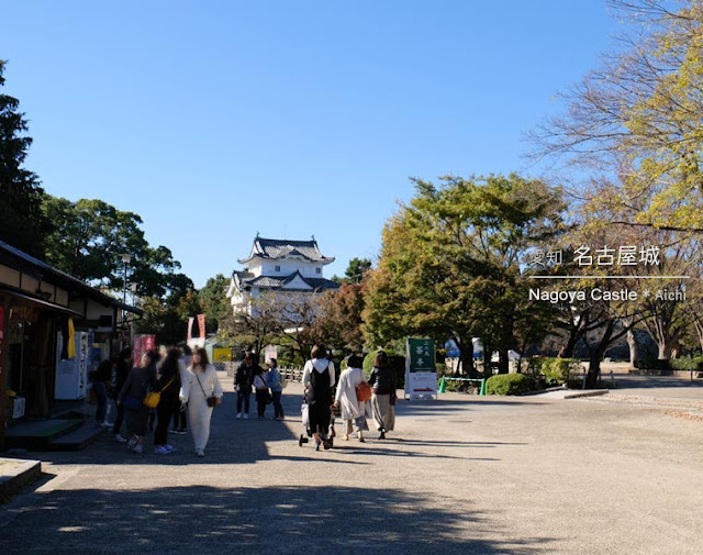 名古屋城の東門から入った風景