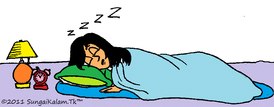 30 Gambar  Kartun Orang  Lagi Tidur 