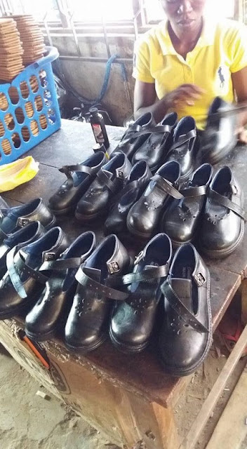 Exciting!!! See The 'Made in Aba' School Shoes Ordered by Nigerians Abroad (Photos)