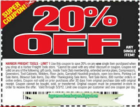 Free Promo Codes And Coupons 21 Harbor Freight Coupons