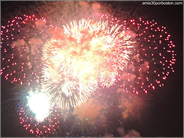 Día de la Independencia 2015 en Boston: Fuegos Artificiales 