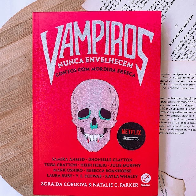 Falando sobre o livro "Vampiros Nunca Envelhecem" 