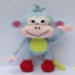 patron gratis mono botas amigurumi | free pattern amigurumi monckey botas 