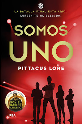 SOMOS UNO . Pittacus Lore (RBA Molino - 14 Septiembre 2017) | SAGA LEGADOS DE LORIEN  portada libro español