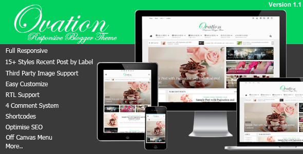 Ovation-blogger-template