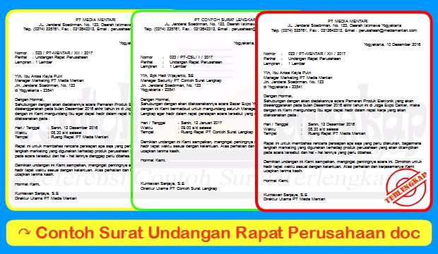 Contoh Surat Dinas Tentang Rapat Osis - Simak Gambar Berikut