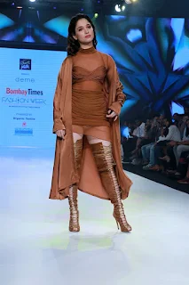 Actress Tamanna Bhatia Ramp Walk at Bombay Times Fashion Week 2020