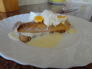 Smoked Haddock Rarebit - a luxury Breakfast