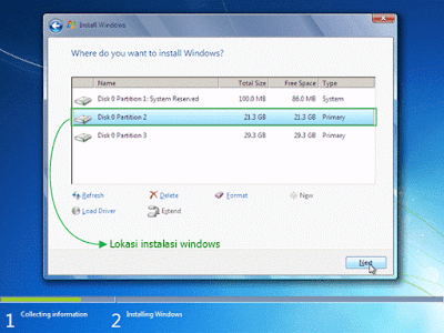 Cara Mudah Menginstall Windows 7 Lengkap