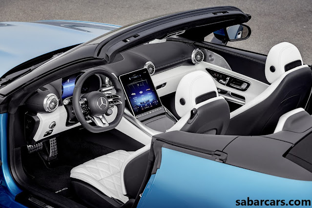 sabarcars.com Mercedes-AMG SL43 2023 with F1-derived technology