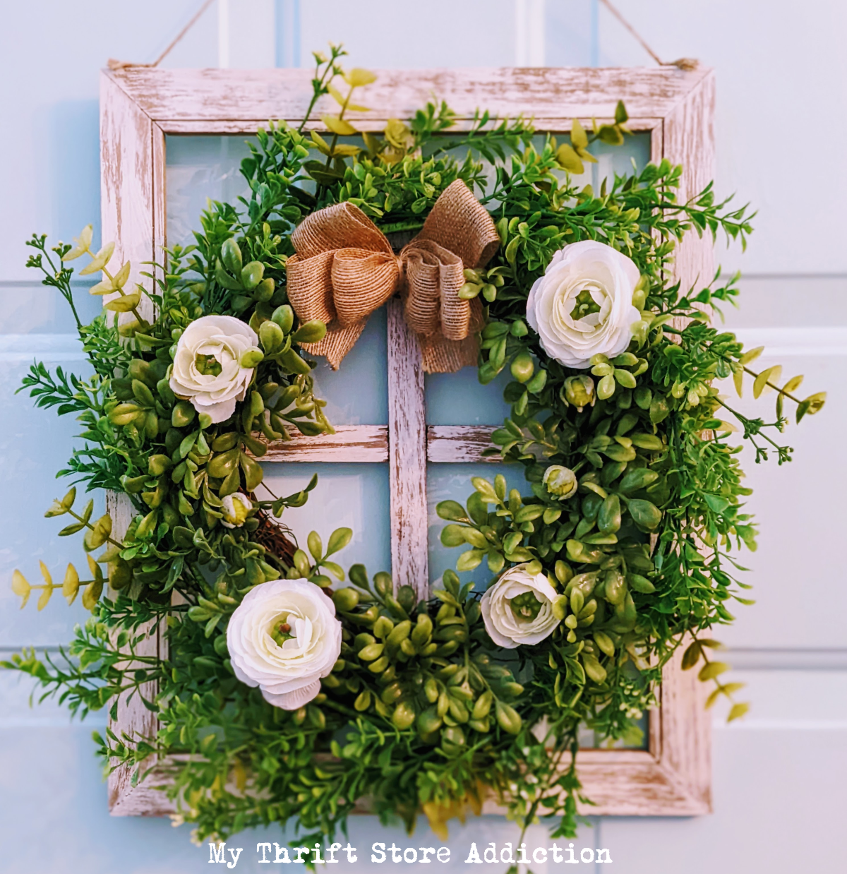 wreath upcycle