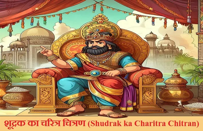 शूद्रक का चरित्र चित्रण (Shudrak ka Charitra Chitran)