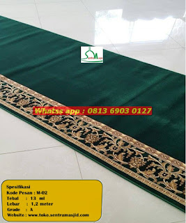 Karpet Masjid Grade A di Semarang | Hub: 081369030127