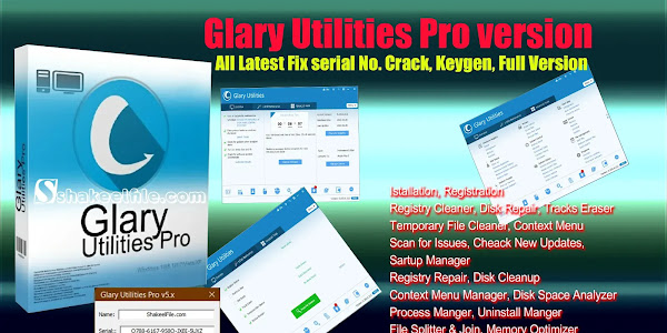 Glary Utilities Pro v5.211.0.240 Full Version | Shakeel File
