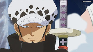 ワンピースアニメ パンクハザード編 585話 トラファルガー・ロー かっこいい トラ男 Trafalgar Law | ONE PIECE Episode 585