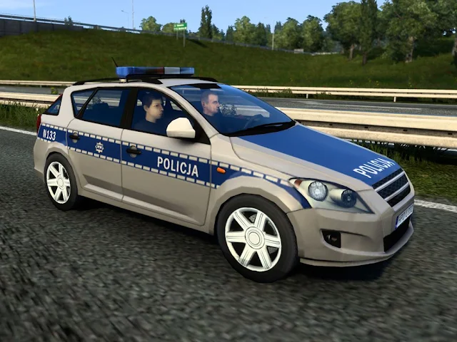 ETS2 波蘭警車