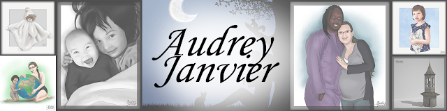 CV d'Audrey Janvier, Artiste Autrice, mes compétences et expériences professionnelles, en illustration, art, photo et 3D
