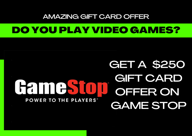 Video Game Gift Card Offer | Try Now Game Stop