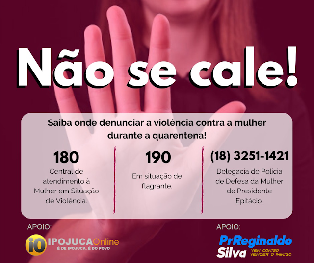 Denunciar e buscar ajuda a vítimas de violência contra mulheres (Ligue 180)
