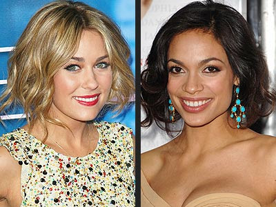 rihanna-short-hairstyle-may-2009. Rosario Dawson and Lauren Conrad tucked 